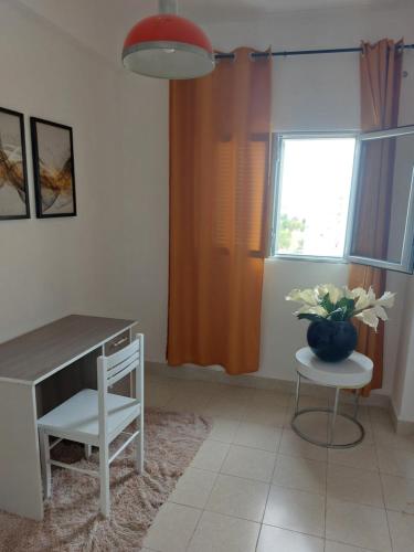 Χώρος καθιστικού στο Apartment for work or vacation stays