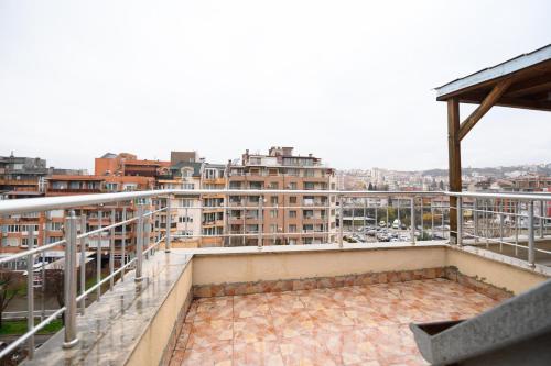 Balkón nebo terasa v ubytování Comfy&Chick Central Apartment, Free Street Parking