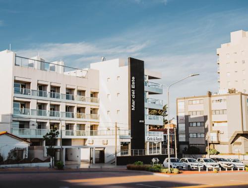 Bygningen som lejlighedshotellet ligger i