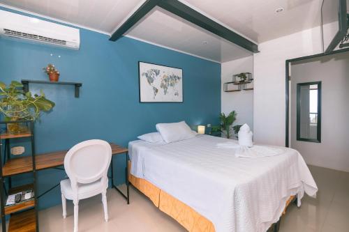 Postel nebo postele na pokoji v ubytování Vista del Pacifico Boutique Hotel