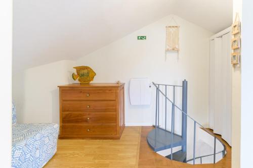 Ένα ή περισσότερα κρεβάτια σε δωμάτιο στο Beach House - Casa de praia, Costa