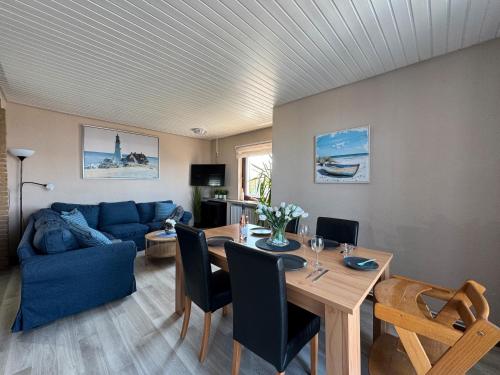 Гостиная зона в Ferienwohnungen Briesenick Radde