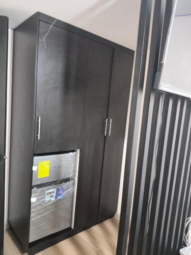 Η κουζίνα ή μικρή κουζίνα στο Hospedaje MIRADOR EL CALVARIO