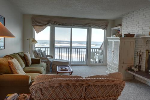 Χώρος καθιστικού στο Pacific Sands Resort 21