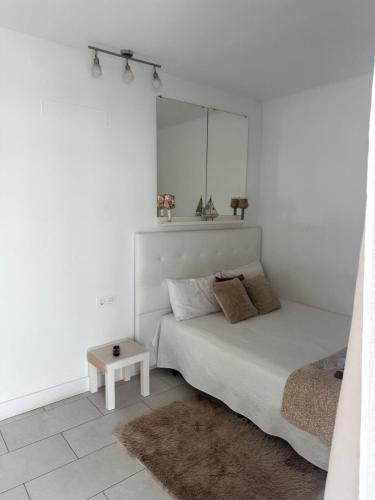 Ένα ή περισσότερα κρεβάτια σε δωμάτιο στο Casa Yurena