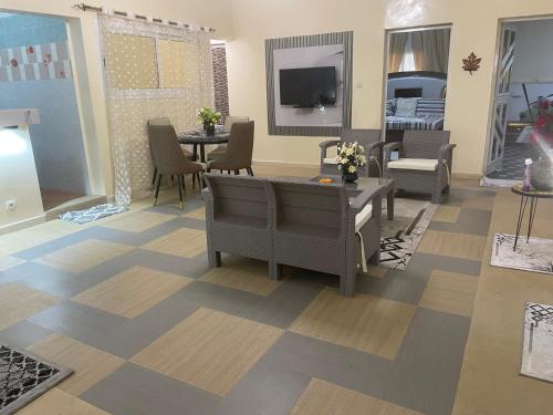 Kuchyň nebo kuchyňský kout v ubytování La Voile dor