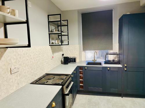 Η κουζίνα ή μικρή κουζίνα στο The Maisonette central Buxton