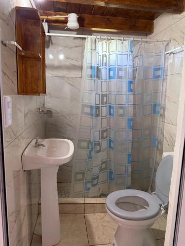 Koupelna v ubytování My Ideal Eldorado