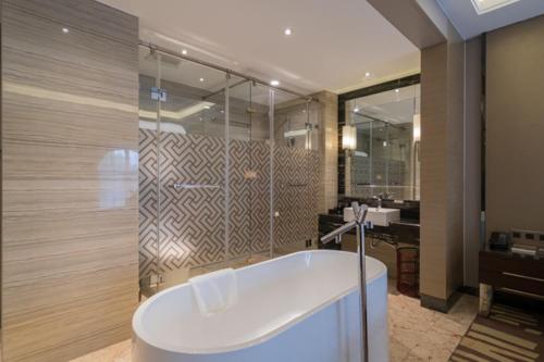 Koupelna v ubytování Meilun Hotel, Tianjin Binhai Development Zone