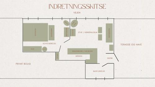 Κάτοψη του Retreat-Style Flat Near Falsled Kro