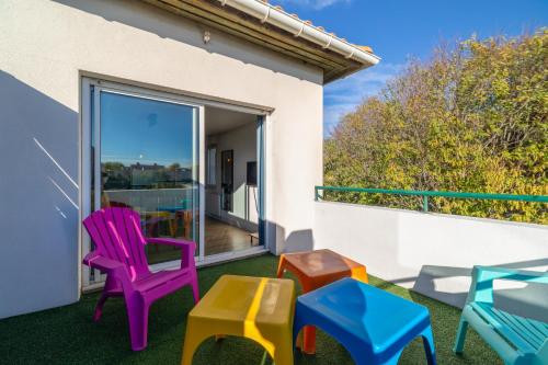 Terrasse de la pompignane - T2 lumineux plein sud