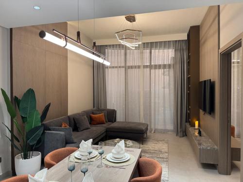 Dubai corner at Westwood Imtiaz 1BR apartment