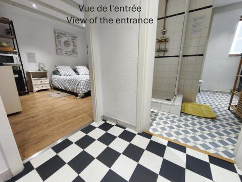 Chambre chez l'habitant - Centre historique - Salle d'eau et WC privés
