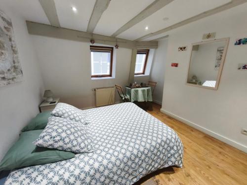 Postel nebo postele na pokoji v ubytování Chambre - Centre historique - Equipée - Salle d'eau et WC privés