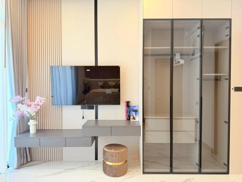 Et badeværelse på Chilla B villa