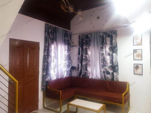 O zonă de relaxare la Fernica Boarding House