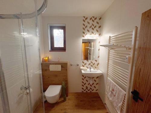 Koupelna v ubytování Apartmán EMA Demänovská Dolina -Pavčiná Lehota