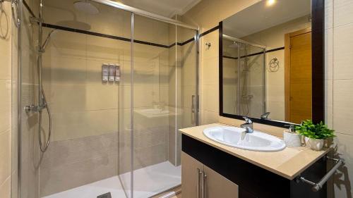 Ванная комната в Apartamento en Alicante cerca del aeropuerto