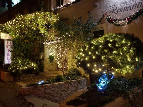 Κήπος έξω από το Hotel Romantik Eger