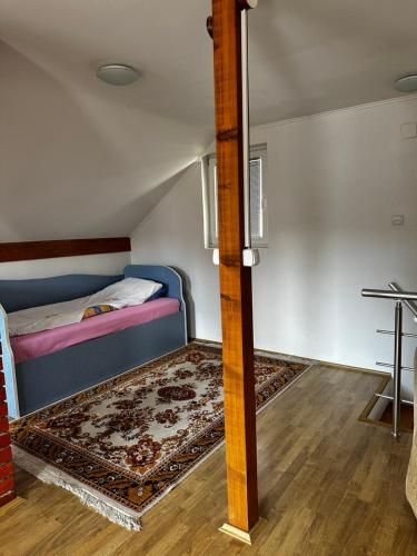 Postel nebo postele na pokoji v ubytování Vila Boshkovski