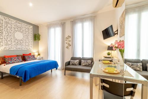 Estudio en Sants a 15' Barcelona Centro - Spotify Camp Nou - Fira Bcn