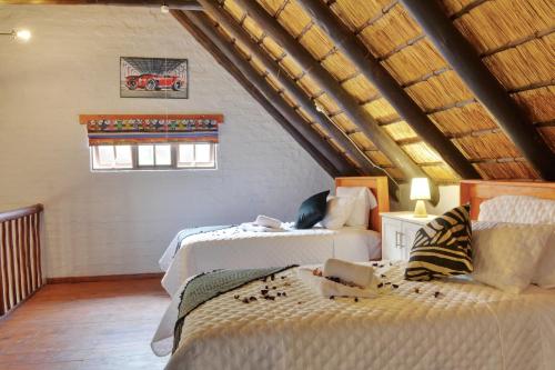 Χώρος καθιστικού στο Emathulini Holiday Home