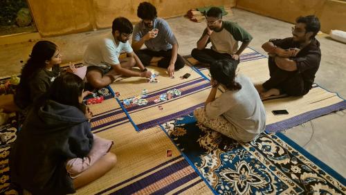 Επισκέπτες που μένουν στο Zomad Hostels Pondicherry, Auroville Road