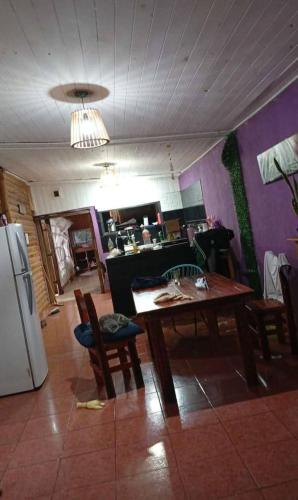 Η κουζίνα ή μικρή κουζίνα στο Apart Guatambu