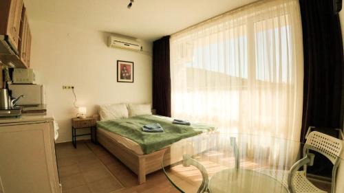 Ένα ή περισσότερα κρεβάτια σε δωμάτιο στο William's apartments - fifth amazing studio