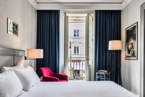 Ένα ή περισσότερα κρεβάτια σε δωμάτιο στο Hotel Teatro Boutique Old Town - Destigo Hotels