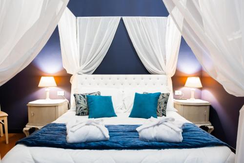 Postel nebo postele na pokoji v ubytování Villa Meraville