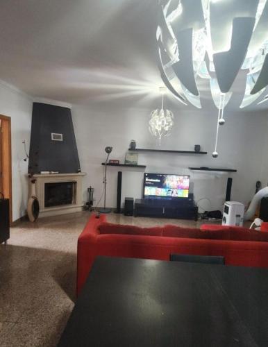 Телевизор и/или развлекательный центр в Standart room 7B