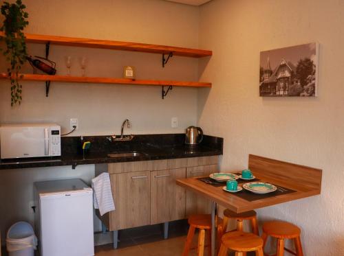 Η κουζίνα ή μικρή κουζίνα στο Suite Negri