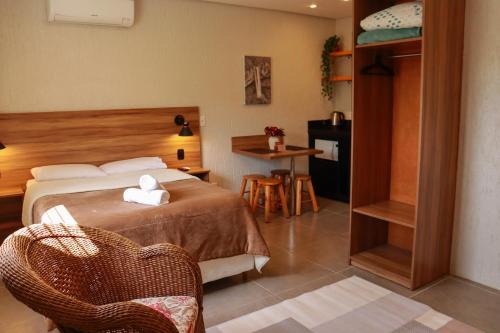 Ένα ή περισσότερα κρεβάτια σε δωμάτιο στο Suite Negri