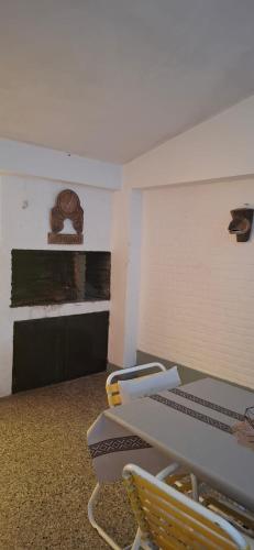 Et tv og/eller underholdning på Cabañas Adolfo y María