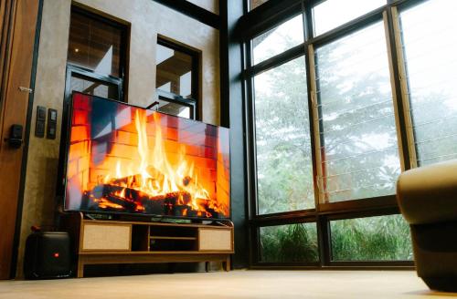 TV/trung tâm giải trí tại Aayah Family Escape