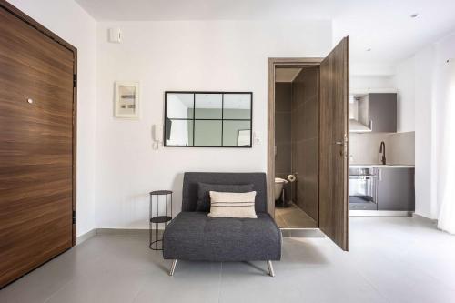 Stylish Studio Pangrati l Balcony l No Elevator