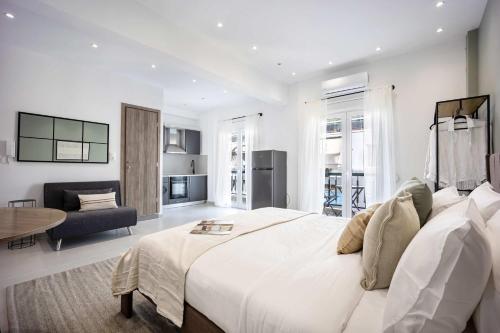 Stylish Studio w Balcony Pangrati