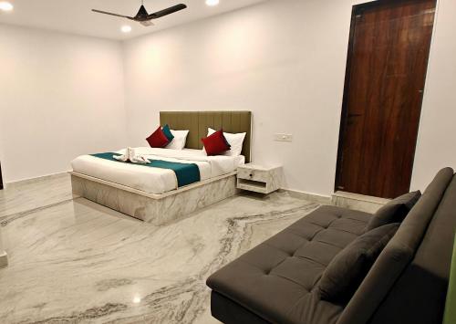 Χώρος καθιστικού στο The Jungle Gate Villa