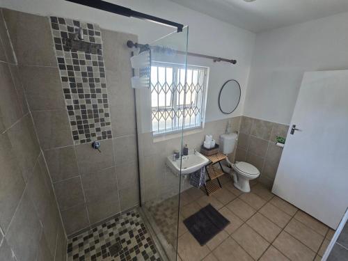 Et badeværelse på South End Haven