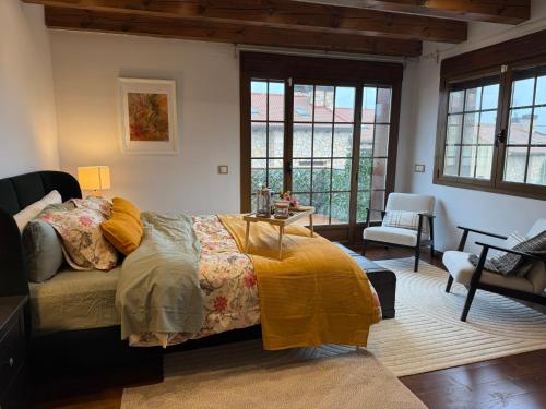 Χώρος καθιστικού στο El Bulín de Redueña