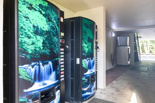 a pair of vending machines in a room at Motel 6-Conyers, GA in Conyers