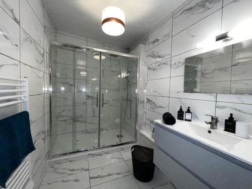 Ένα μπάνιο στο Chez Ismarita & Jérôme - Tout Dax à pied - Wifi