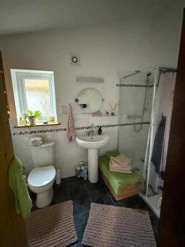 Koupelna v ubytování Allt Mor Cottage