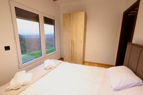 Llit o llits en una habitació de Villa Lavanda
