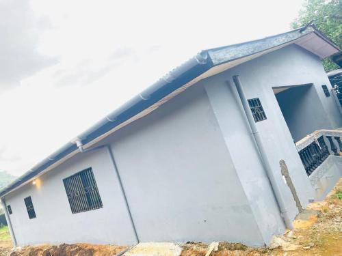 El edificio en el que está el departamento