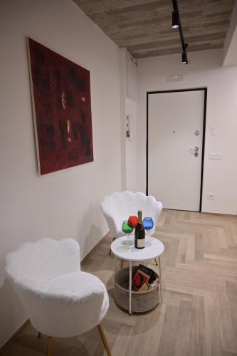 Un lugar para sentarse en Bed and Breakfast inCentro - Pontecagnano