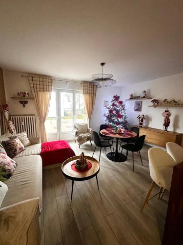 Zona d'estar a Charming Apartment