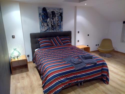 Llit o llits en una habitació de Sommerberg