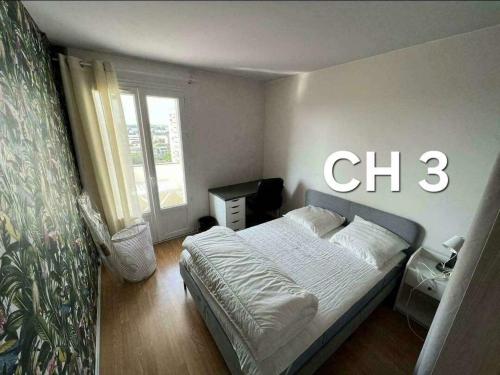 Chambre privée dans appartement partagé - Calme - Lumineux - Proche Bordeaux F1-3